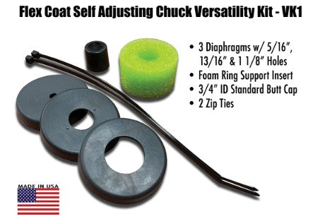 Flex Coat - Self Adjusting Chuck Versatility Kit
