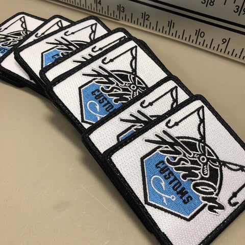 2018 Fish On Custom Patches (2 Pieces) - Fish On Customs