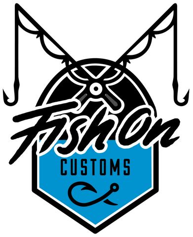 Fish On Customs Decal - Fish On Customs
