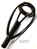 American Tackle- Tip Top-Gloss Black Frame, Charcoal Duralite Ring, Medium Weight