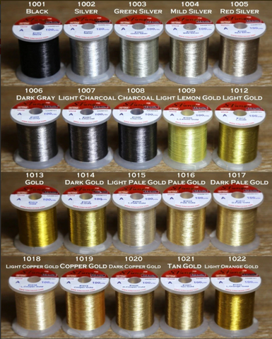 100 Yards Metallic Silver Thread