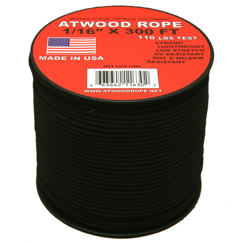 Atwood Butt Cord 1/16 Diamenter, 300ft - Fish On Customs