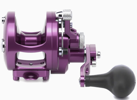 【りんちゃ】　AVET REEL MCキャスト 2speed LX ピンク Avet SX5.3 G2 NGP Single Speed Lever Drag Reel - Right Hand